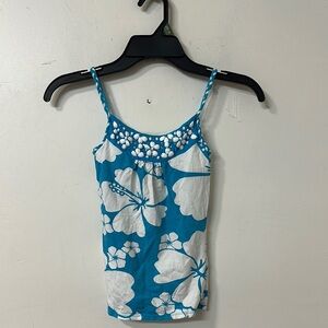 Justice Blue Camisole Top with Elegant Design